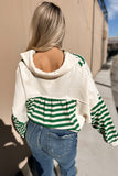 Clover Stripe Top Green/Cream