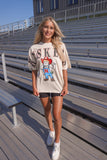 Huskers Graphic Tee Oatmeal