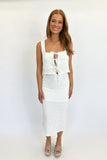 Saint Lucia Skirt White