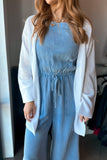 Emmy Crochet Cardigan Off White
