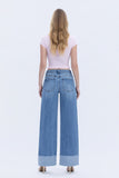 Vervet High Rise Cuffed Wide Leg