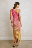 Lily Garden Ombre Pleated Dress