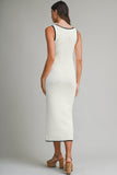 Emmy Midi Dress Cream