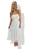 Eden Maxi Dress White