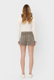 Vervet Drawstring Leopard Short