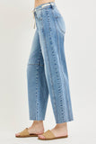 Risen Slouchy Ankle Barrel Jean