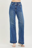 Risen Band Detail Wide Leg