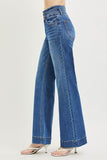 Risen Band Detail Wide Leg