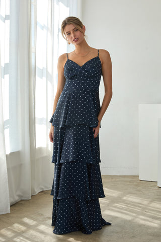 Skies Tierred Maxi - Navy