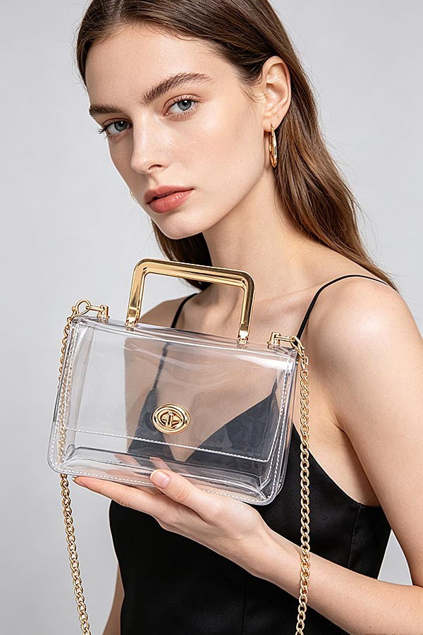 Clear Cross Body Purse