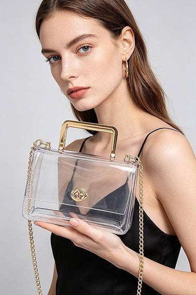 Clear Cross Body Purse