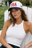 USA Flag Trucker Hat