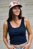 USA Lines Trucker Hat