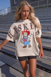 Huskers Graphic Tee Oatmeal