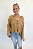 Fall Button Down Top Coco