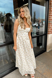 Love Floral Maxi Dress Yellow