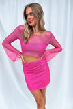 Vegas Girl Skirt Pink
