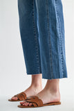 Mica Mid Rise Staight Crop