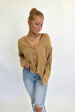 Fall Button Down Top Coco