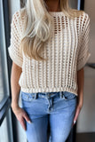 Crochet Top Cream