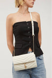 Nanci Crossbody: Oatmilk