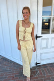 Sunny Days Tiered Top - Yellow