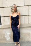 Sequin Cutout Dress Night Sky- FINAL SALE