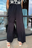 Quinn Floral Embroidered Jumpsuit Black