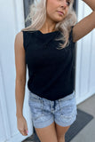Loren Off Shoulder Sweater - Black