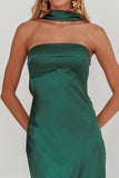 Runway Maxi Dress- Forest Green