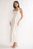 Halter Lace Maxi Dress
