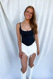 Stagecoach Denim Tank Top - FINAL SALE