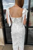 Flora Midi Dress White