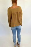 Fall Button Down Top Coco