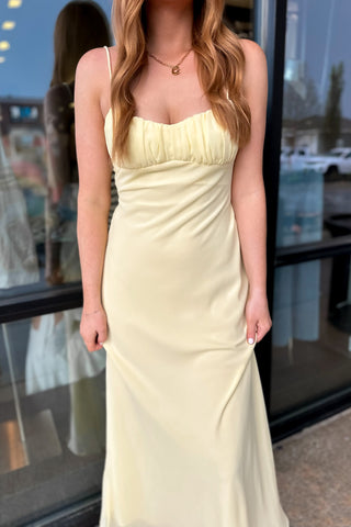 La Jolla Maxi Dress Yellow