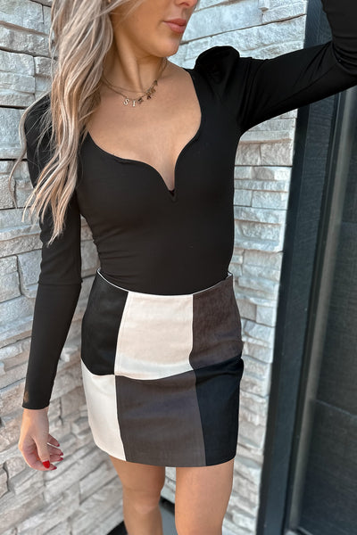 Night Out Bodysuit Black