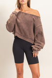 The Chill Sweatshirt- Brown