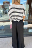 Leah Linen Pants Black