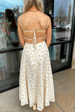 Love Floral Maxi Dress Yellow