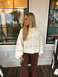 Janelle Knit Sweater Cream