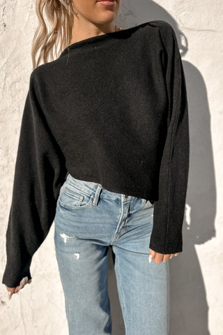 Brooklyn Wool Sweater Black- FINAL SALE