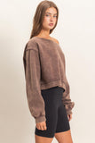 The Chill Sweatshirt- Brown