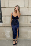 Sequin Cutout Dress Night Sky- FINAL SALE