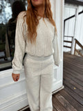 The Oatmeal Knit Top