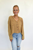Fall Button Down Top Coco