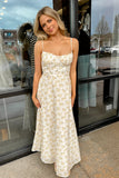 Love Floral Maxi Dress Yellow