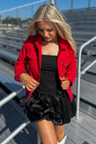 Lincoln Nights Jacket Red