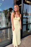 La Jolla Maxi Dress Yellow