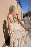 Virginia Floral Dress Cream