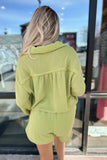 Pistachio Waffle Top